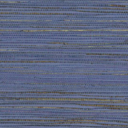 Kanoko Grasscloth 2 Wallpaper - Blue - Osborne & Little - W7690-02 - Premier Wallcovering