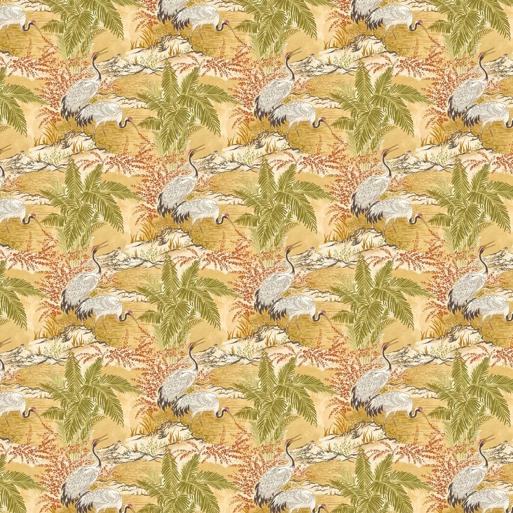 Kansho Wallpaper - Mimosa Gold - Ohpopsi - HAN50131W - Premier Wallcovering
