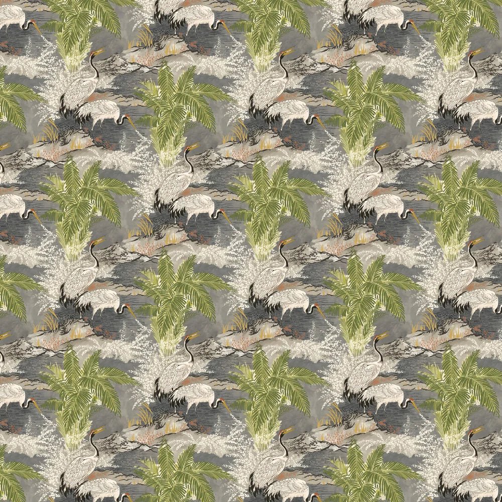 Kansho Wallpaper - Platinum - Ohpopsi - HAN50135W - Premier Wallcovering