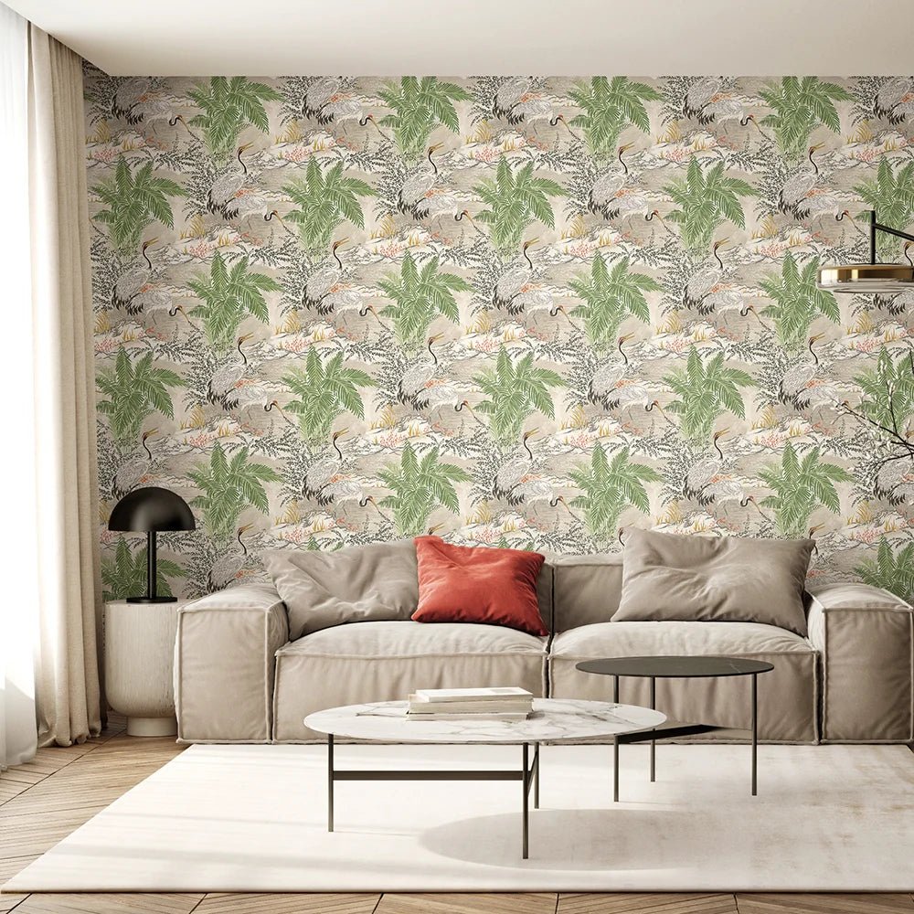 Kansho Wallpaper - Porcelain - Ohpopsi - HAN50134W - Premier Wallcovering