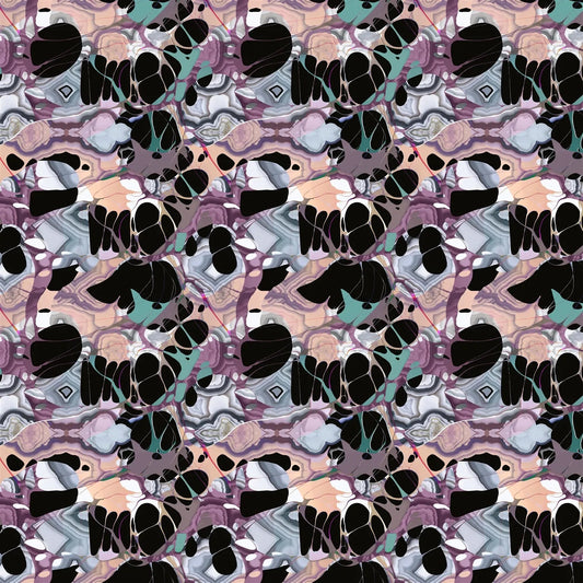 Kaoscope Fabric - Cendre - Christian Lacroix - FCL7075/01 - Premier Wallcovering