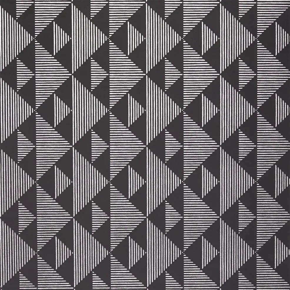 Kappazuri Wallpaper - Graphite - Designers Guild - PDG1065/01 - Premier Wallcovering