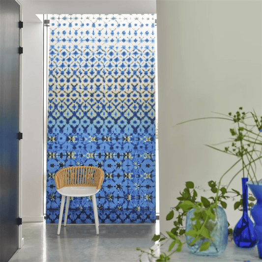 Karaoshi Wallpaper - Indigo - PDG1161/01 - Designers Guild - Premier Wallcovering