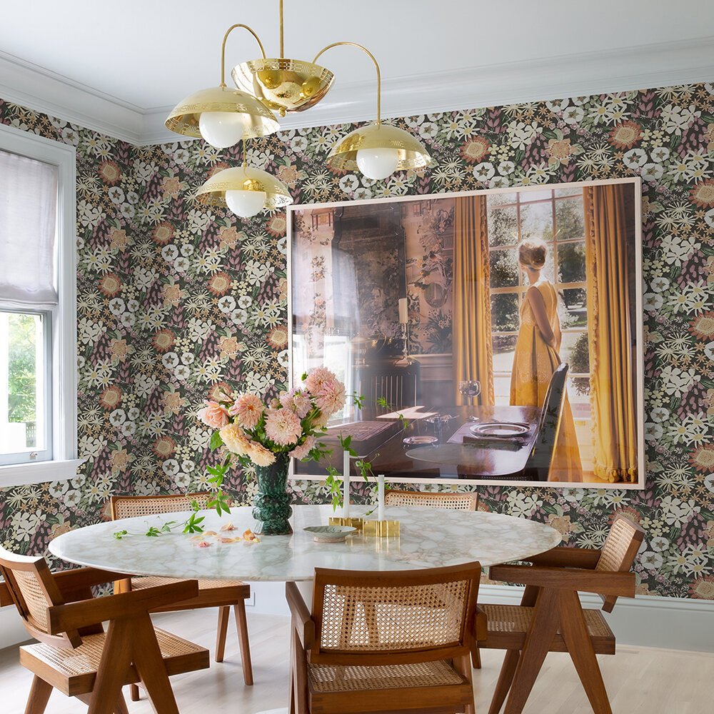 Karina Wallpaper - Berry - A Street Prints - FD26522 - Premier Wallcovering