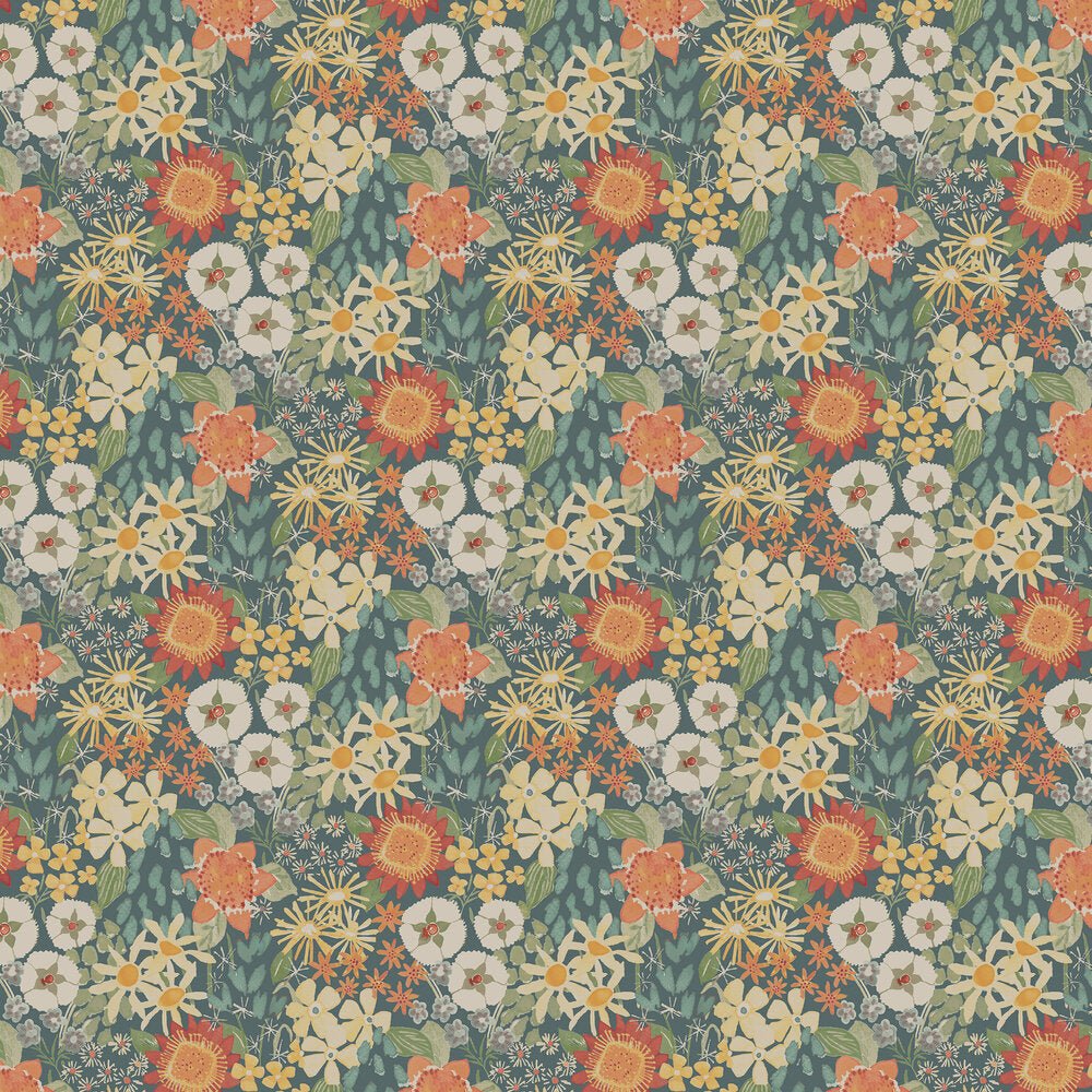 Karina Wallpaper - Green - A Street Prints - FD26520 - Premier Wallcovering