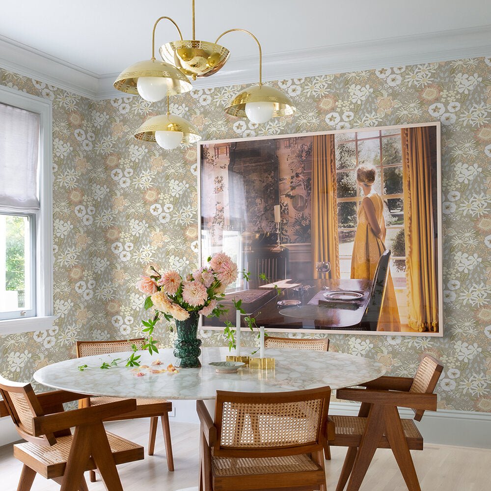 Karina Wallpaper - Light Grey/Blue - A Street Prints - FD26523 - Premier Wallcovering