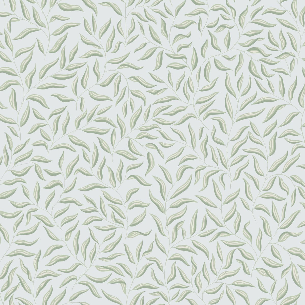 Karolina Wallpaper - Light Blue - Sandberg - S10386 - Premier Wallcovering