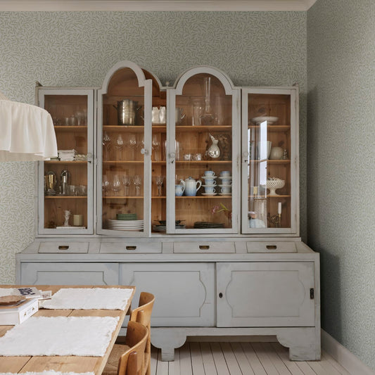 Karolina Wallpaper - Light Blue - Sandberg - S10386 - Premier Wallcovering