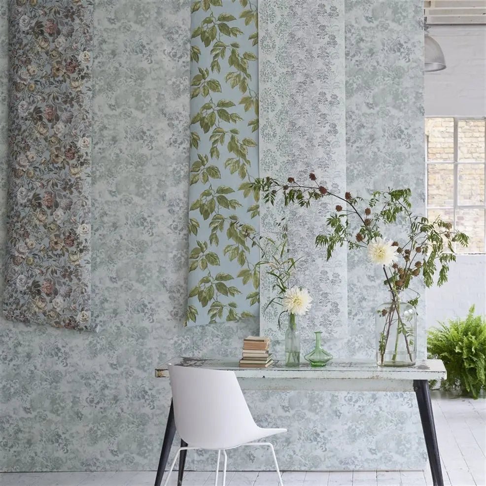 Kasavu Wallpaper - Shell - Designers Guild - PDG1130/03 - Premier Wallcovering