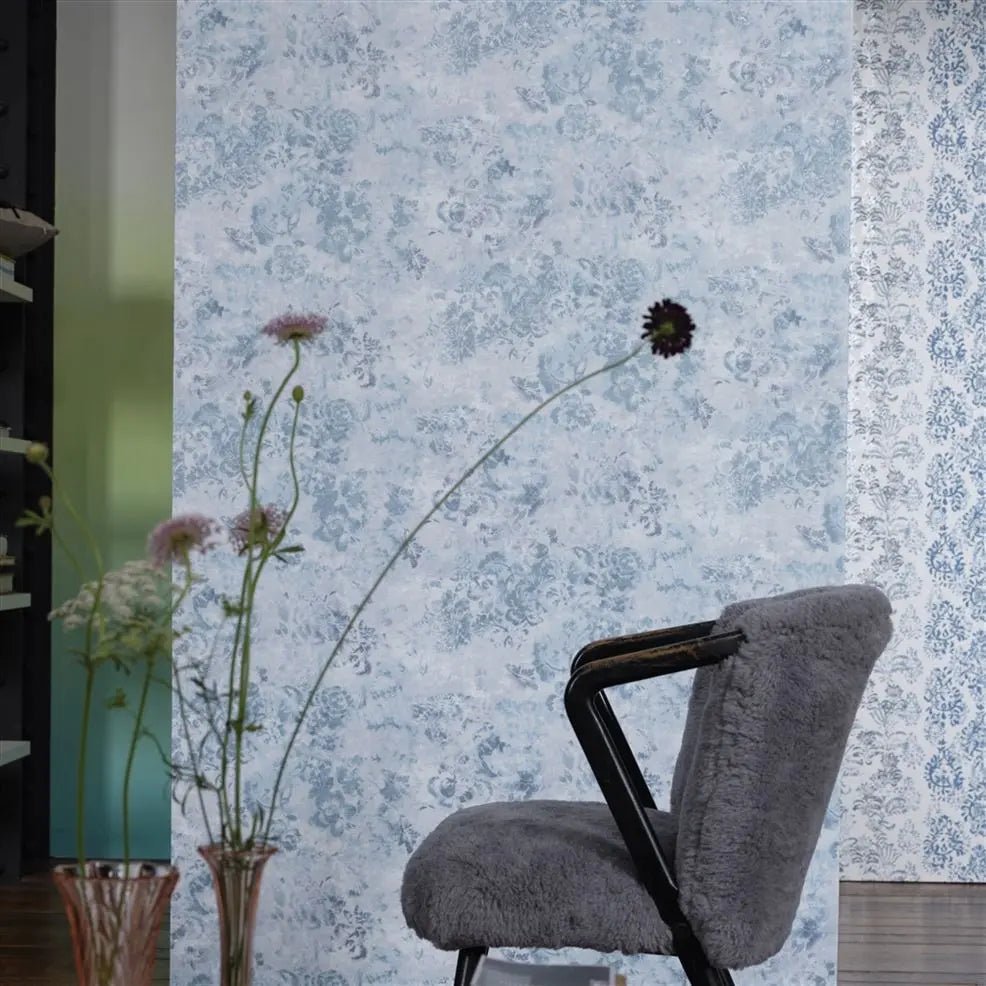 Kasavu Wallpaper - Delft - Designers Guild - PDG1130/05 - Premier Wallcovering
