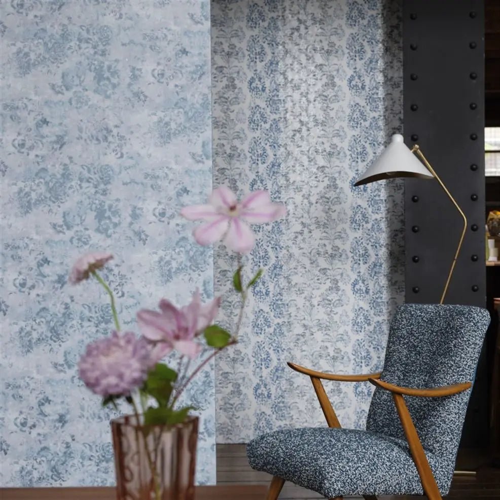 Kasavu Wallpaper - Delft - Designers Guild - PDG1130/05 - Premier Wallcovering
