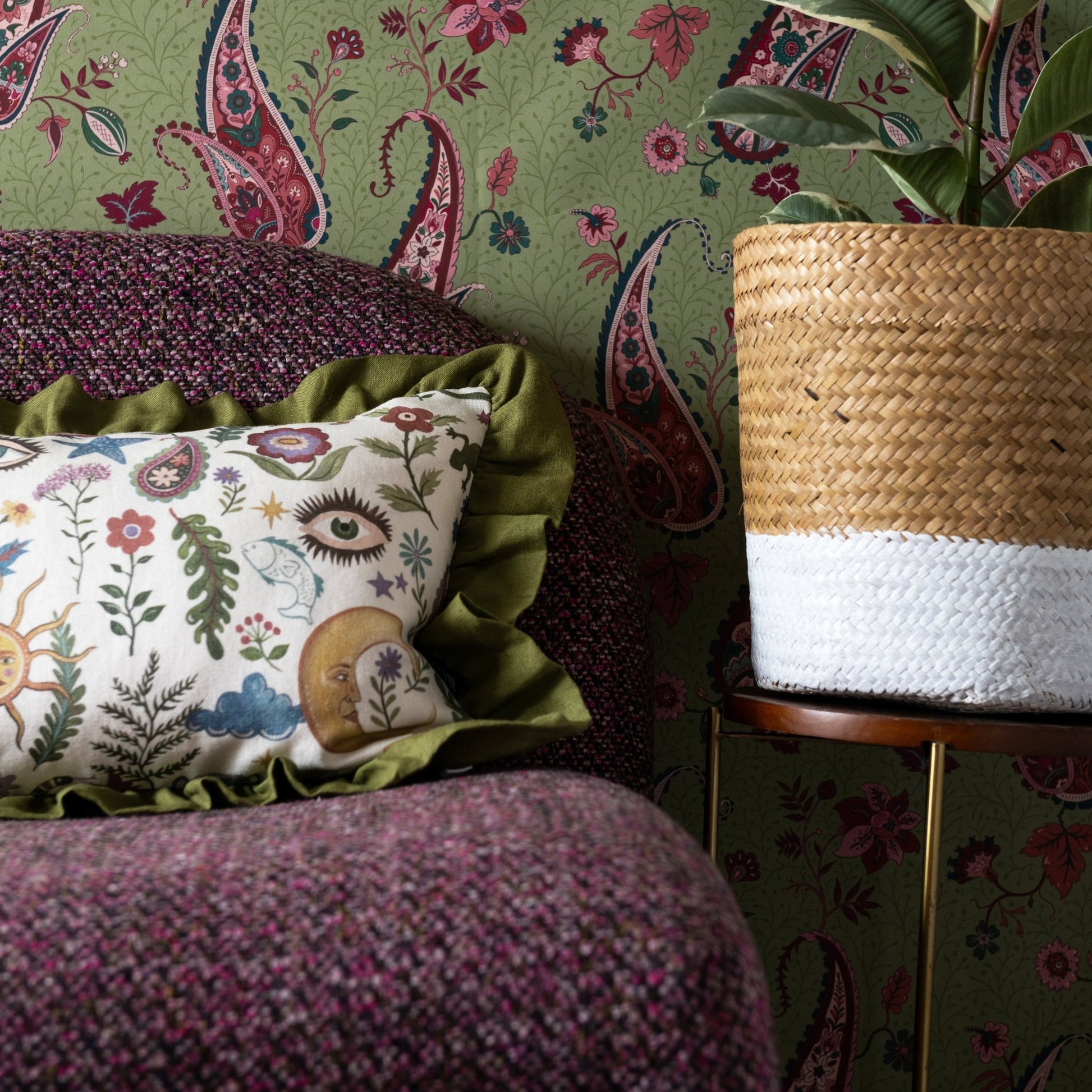 Kasbah Wallpaper - Henna - Wear The Walls - KAHG8076U52 - Premier Wallcovering