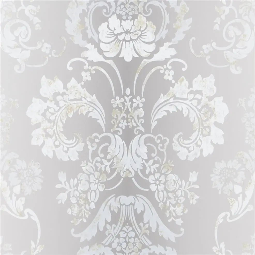 Kashgar Wallpaper - Platinum - Designers Guild - P619/04 - Premier Wallcovering