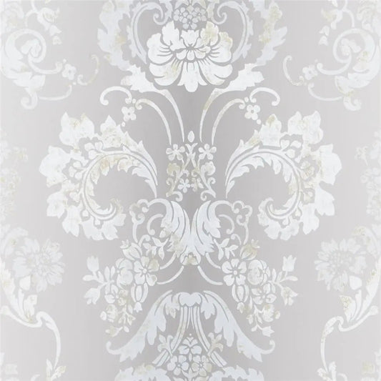 Kashgar Wallpaper - Platinum - Designers Guild - P619/04 - Premier Wallcovering