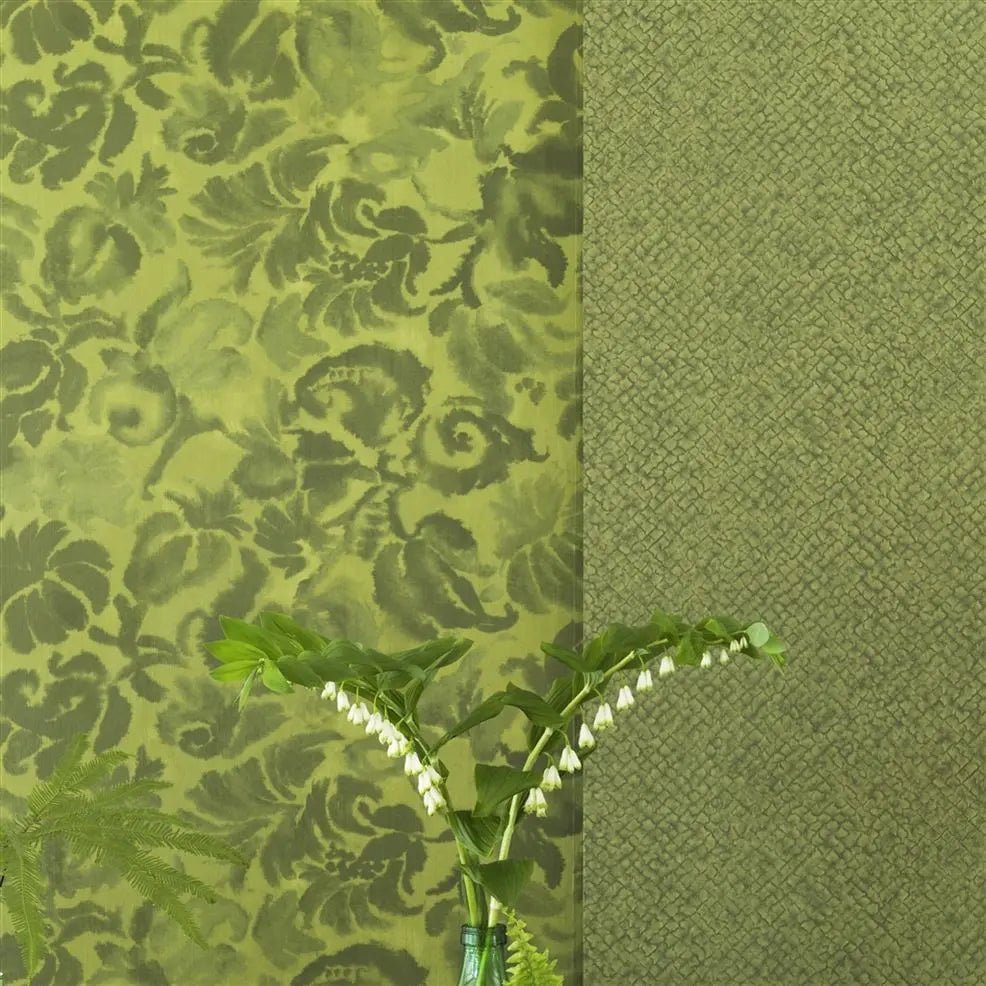 Katagami Wallpaper - Ochre - Designers Guild - PDG1043/04 - Premier Wallcovering