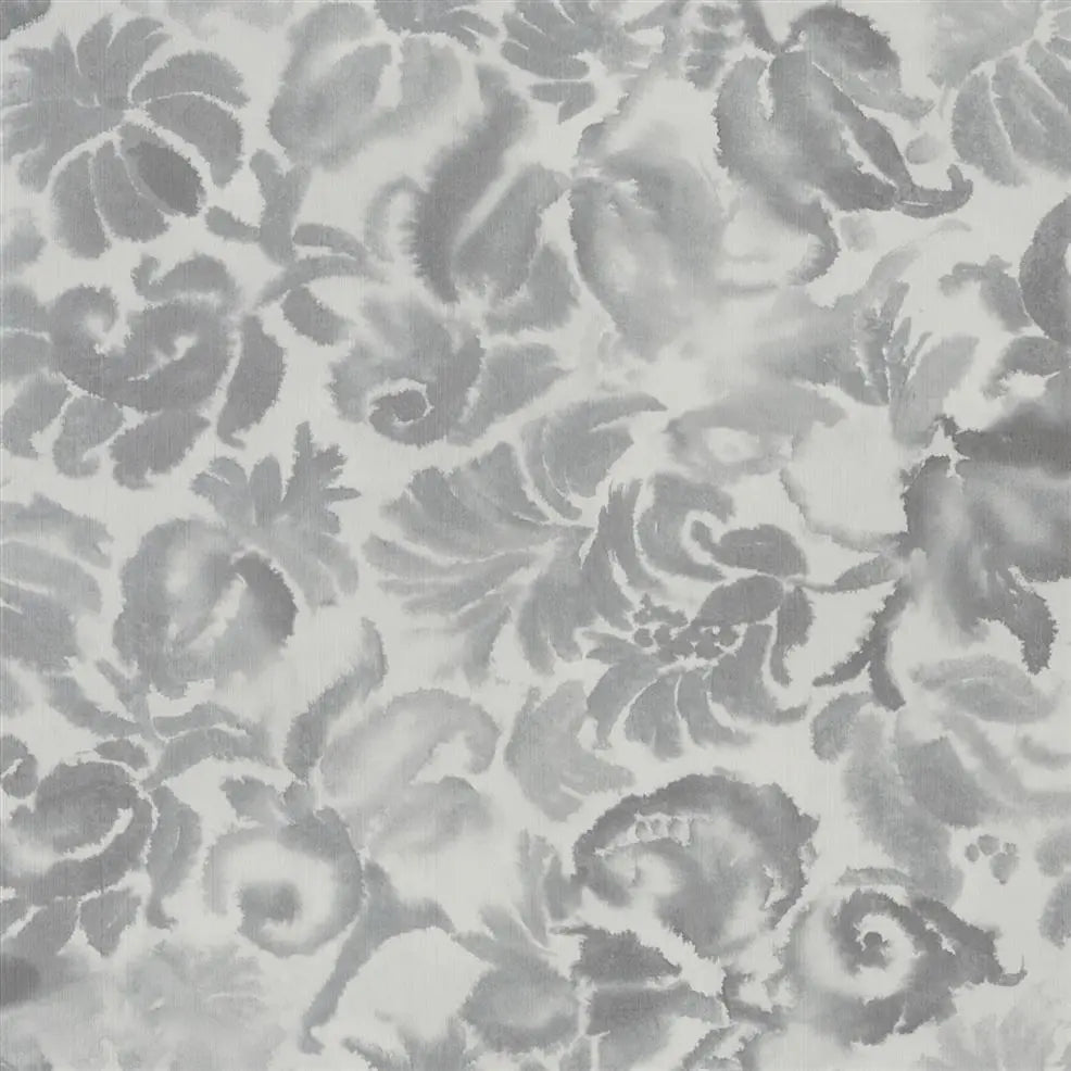 Katagami Wallpaper - Silver - Designers Guild - PDG1043/07 - Premier Wallcovering