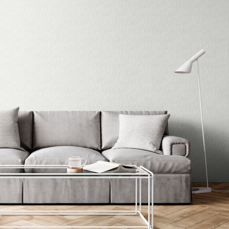 Kate Lustre Texture Wallpaper - Silver - Muriva - 114909 - Premier Wallcovering
