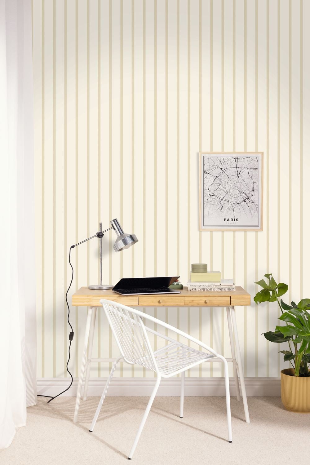 Katy Wallpaper - Beige - Caselio - 106491010 - Premier Wallcovering