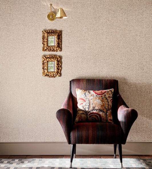 Kauri Wallpaper - Quarter Quartz Grey - ZFOW312951 - Zoffany - Premier Wallcovering