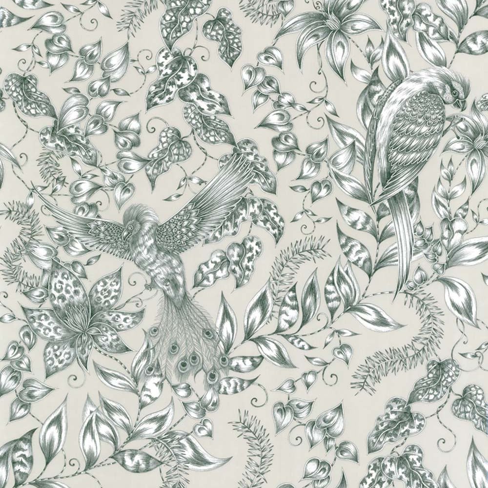 Kayyam Wallpaper - Stone/Black - Osborne & Little - W6495-03 - Premier Wallcovering