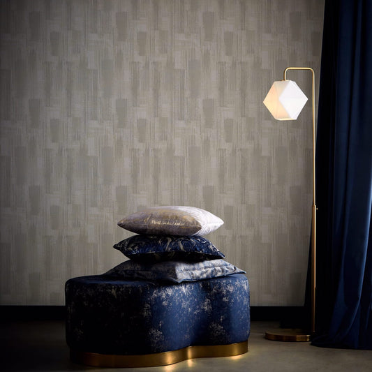 Kazimir Wallpaper - Dove - Clarke & Clarke - W0225/01 - Premier Wallcovering