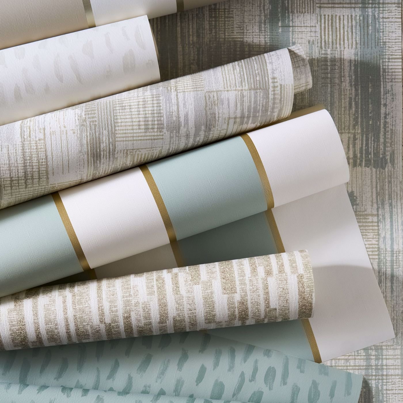 Kazimir Wallpaper - Dove - Clarke & Clarke - W0225/01 - Premier Wallcovering