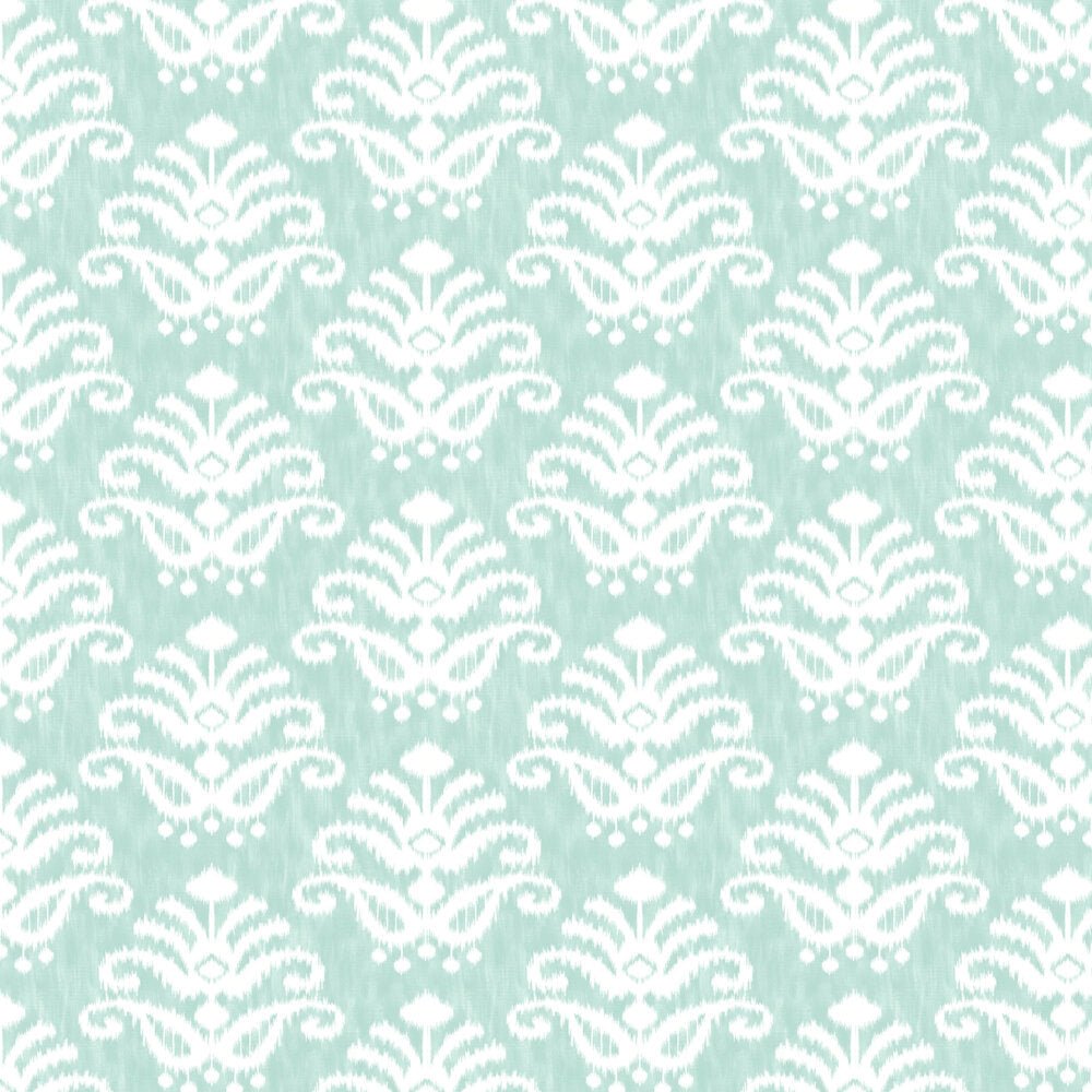 Keaton Wallpaper - Aqua - A Street Prints - FD26327 - Premier Wallcovering