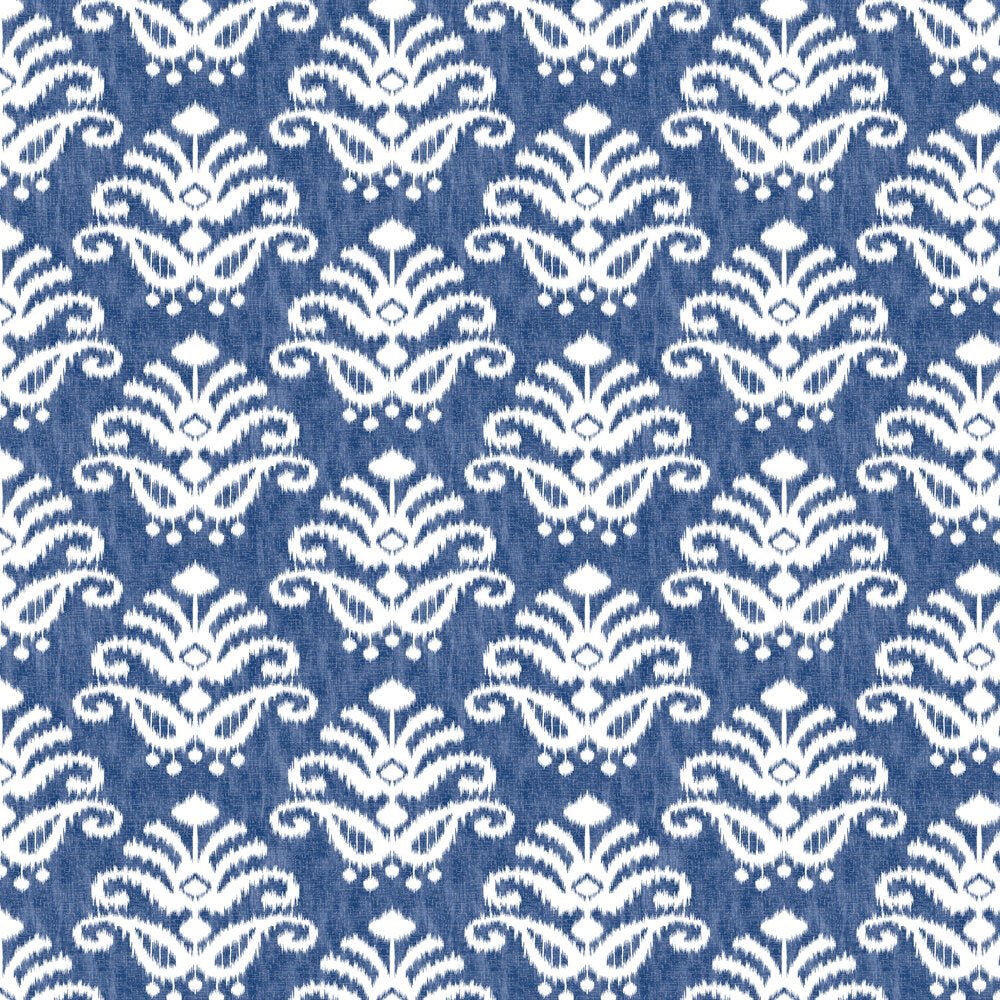 Keaton Wallpaper - Navy - A Street Prints - FD26329 - Premier Wallcovering