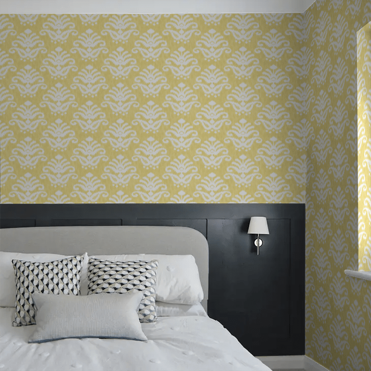 Keaton Wallpaper - Ochre - A Street Prints - FD26328 - Premier Wallcovering