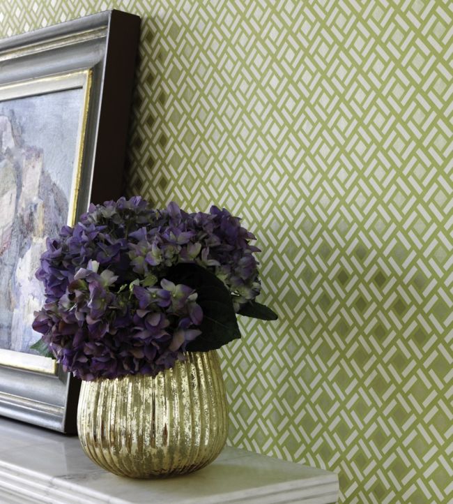 Kelburn Wallpaper - Duck Egg - Nina Campbell - NCW4155-02 - Premier Wallcovering