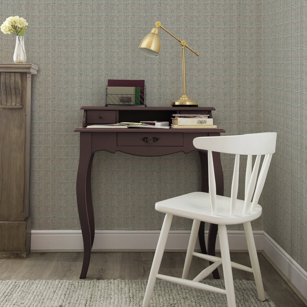 Kelty Wallpaper - Slate - Voyage Maison - KELTY/WPO/SLA - Premier Wallcovering