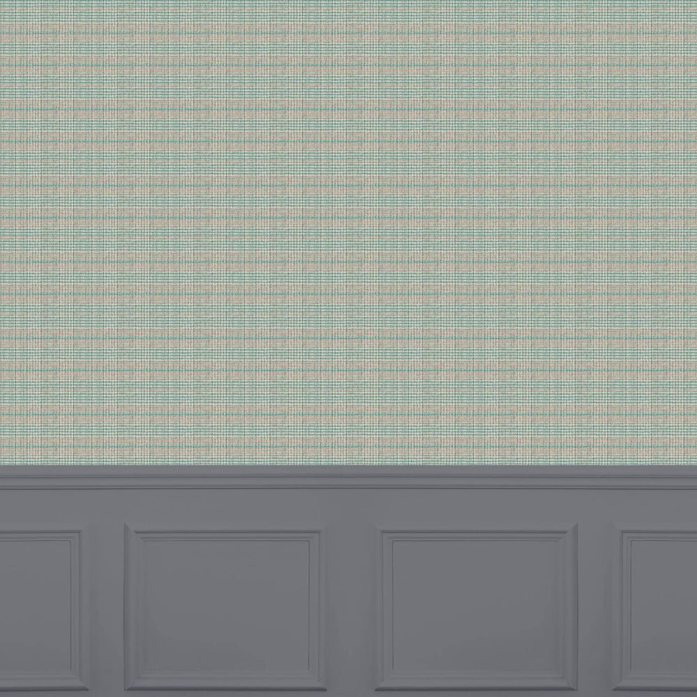 Kelty Wallpaper - Duck Egg - Voyage Maison - KELTY/WPO/DUC - Premier Wallcovering