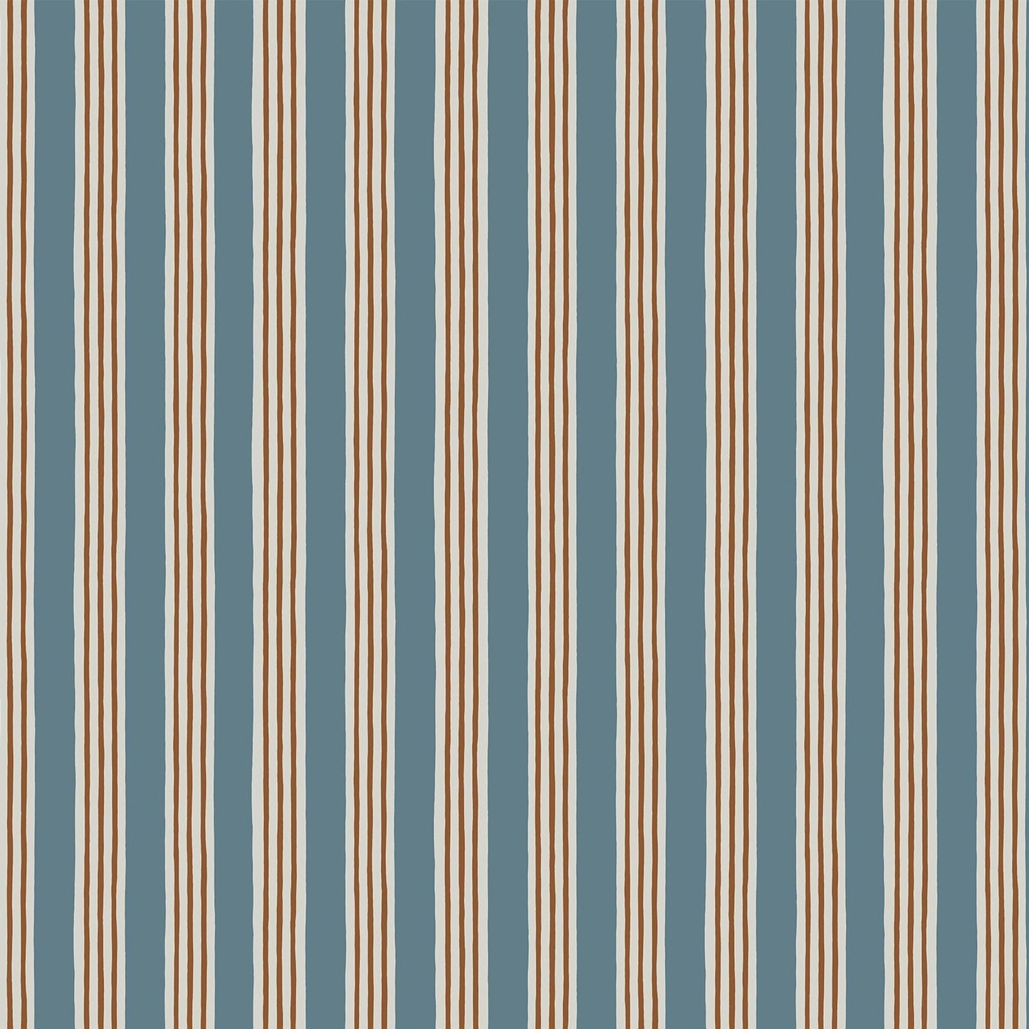 Kemble Stripe Wallpaper - Dinky, Little Ponds and Dew - Josephine Munsey - KEM-059-078-062 - Premier Wallcovering