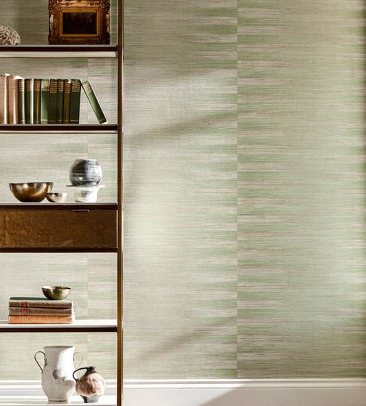 Kensington Grasscloth Wallpaper - Paris Grey - ZHIW313003 - Zoffany - Premier Wallcovering