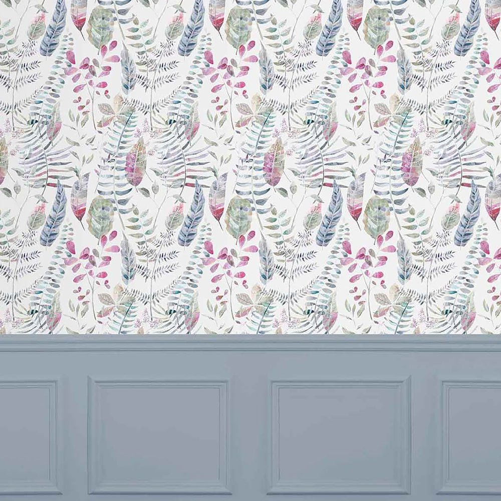 Kenton Wallpaper - Loganberry - Voyage Maison - KENTON/WPO/LOG - Premier Wallcovering