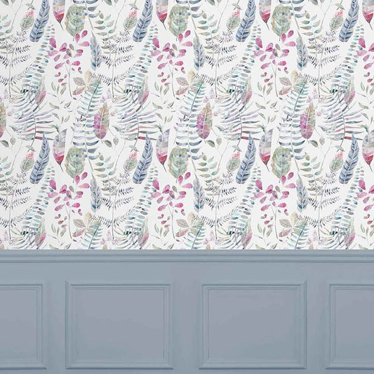 Kenton Wallpaper - Loganberry - Voyage Maison - KENTON/WPO/LOG - Premier Wallcovering