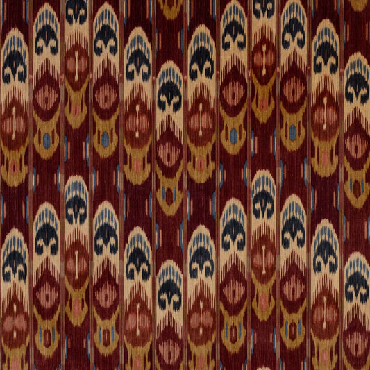 Kerala Velours Fabric - Brique - Manuel Canovas - M4185-01 - Premier Wallcovering