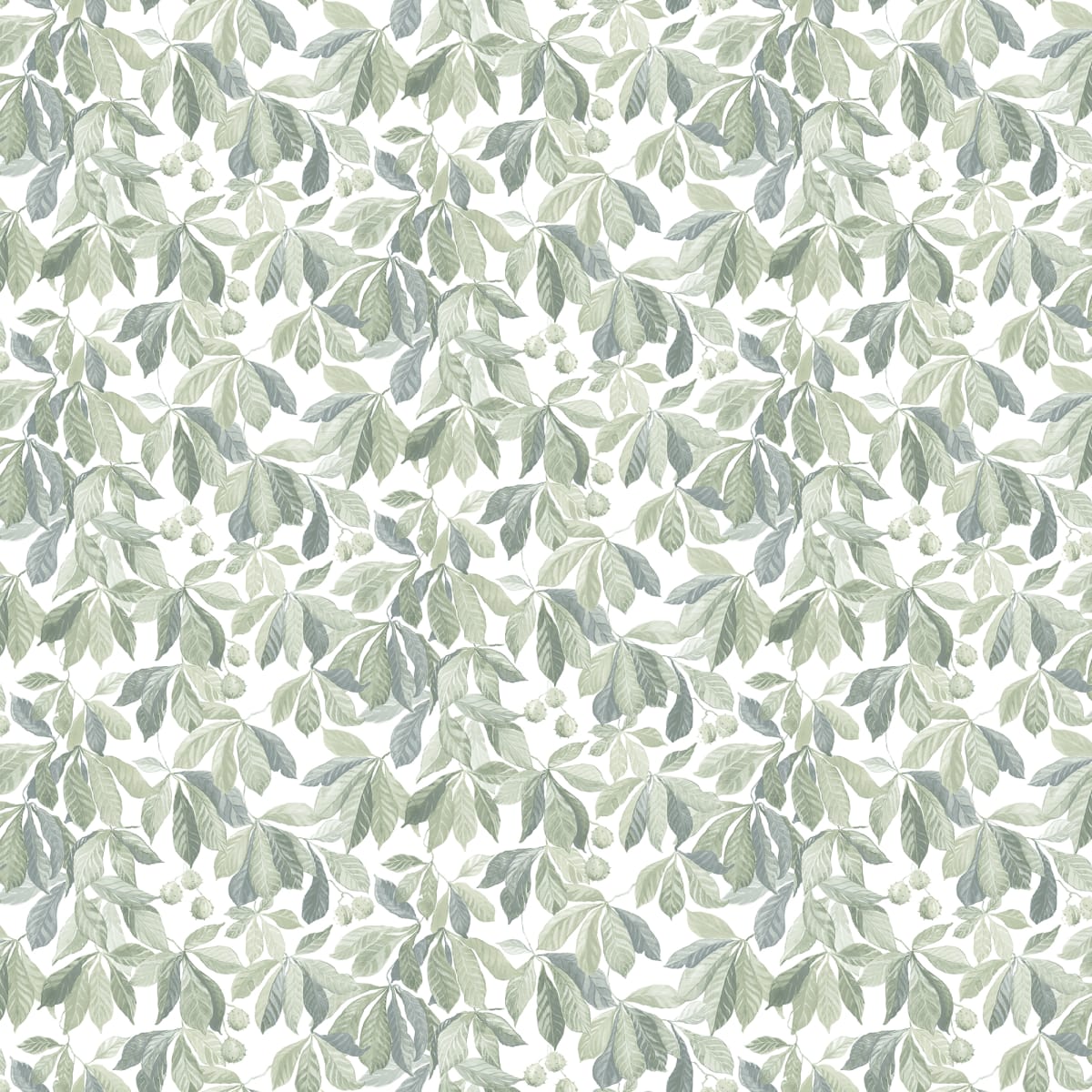 Kersti Wallpaper - Spring Green - Sandberg - S10144 - Premier Wallcovering