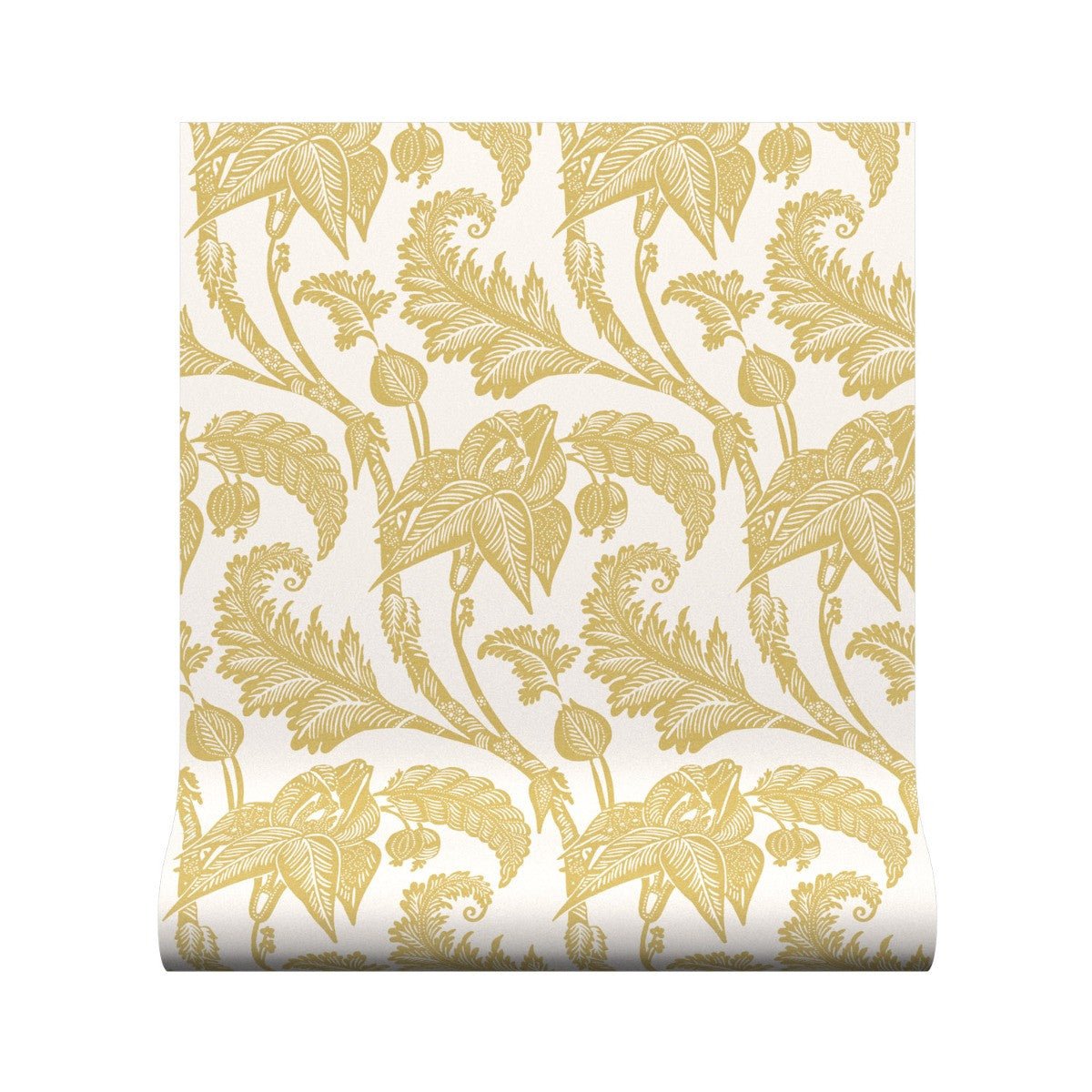Kew Wallpaper - Ochre - Warner House - Premier Wallcovering
