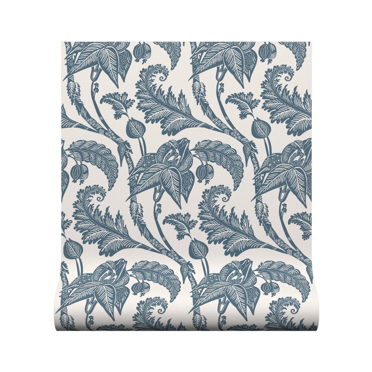 Kew Wallpaper - Teal - Warner House - Premier Wallcovering
