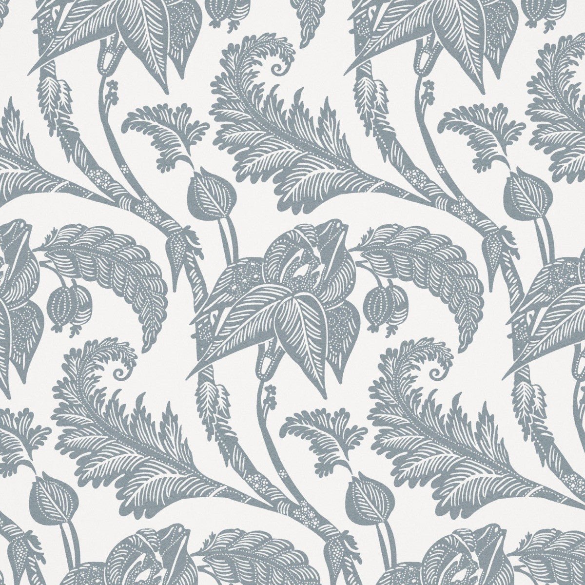 Kew Wallpaper - Chambray - Warner House - Premier Wallcovering