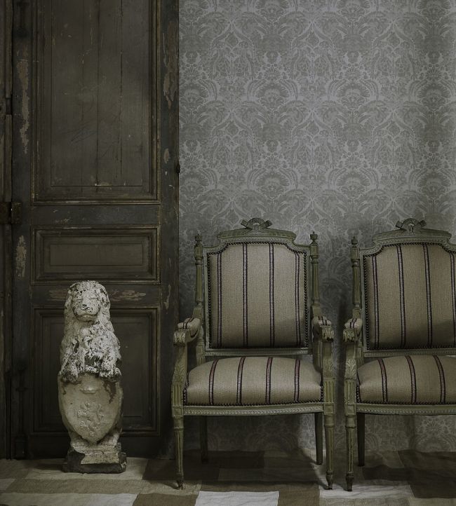 Kew Wallpaper - Neutral - Andrew Martin - MUSKENE - Premier Wallcovering