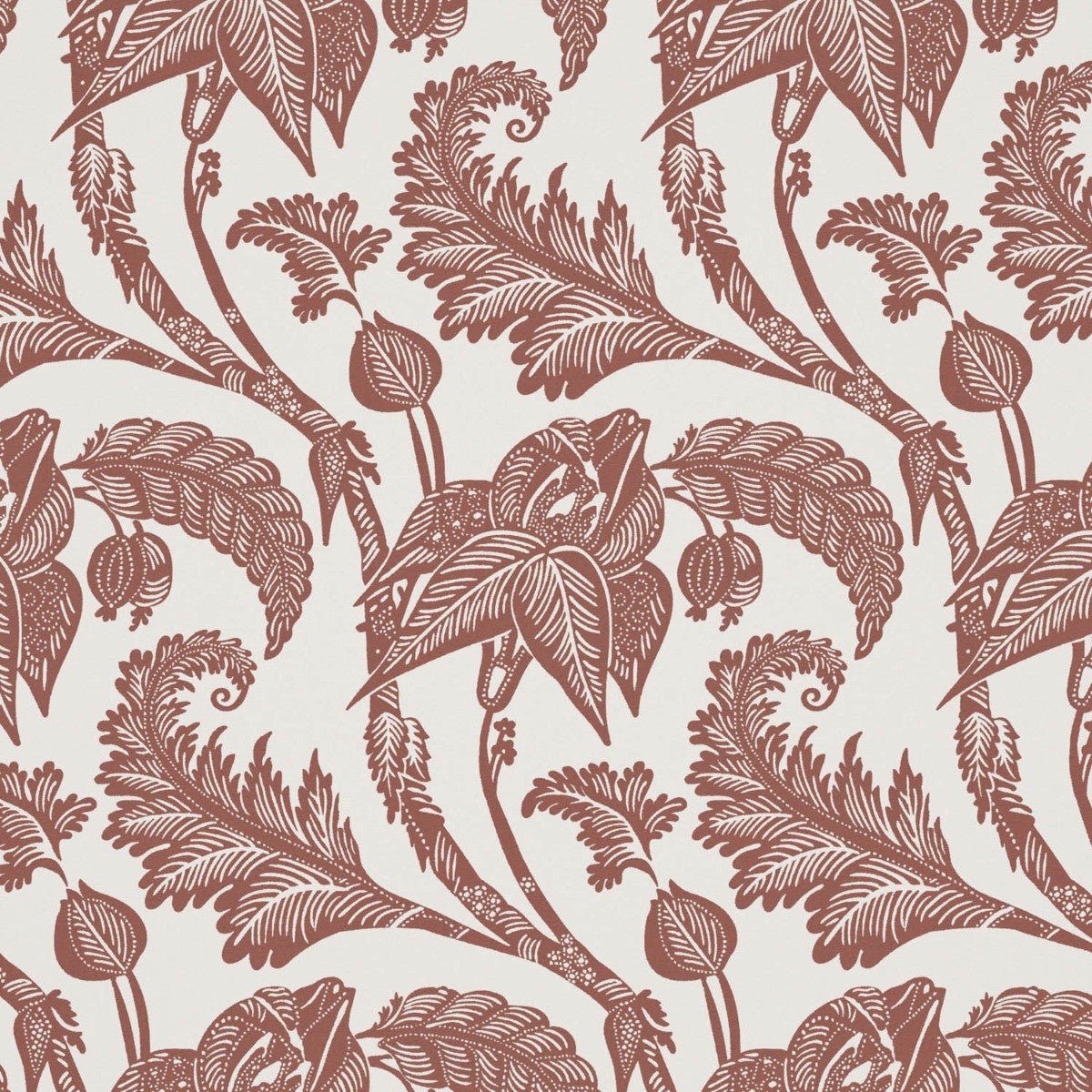 Kew Wallpaper - Spice - Warner House - Premier Wallcovering