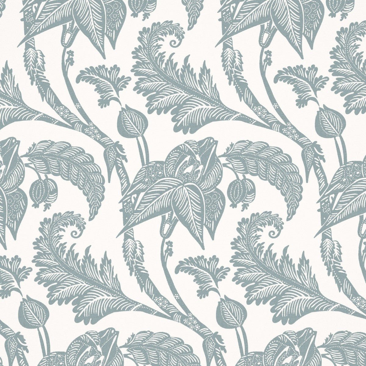 Kew Wallpaper - Mineral - Warner House - Premier Wallcovering