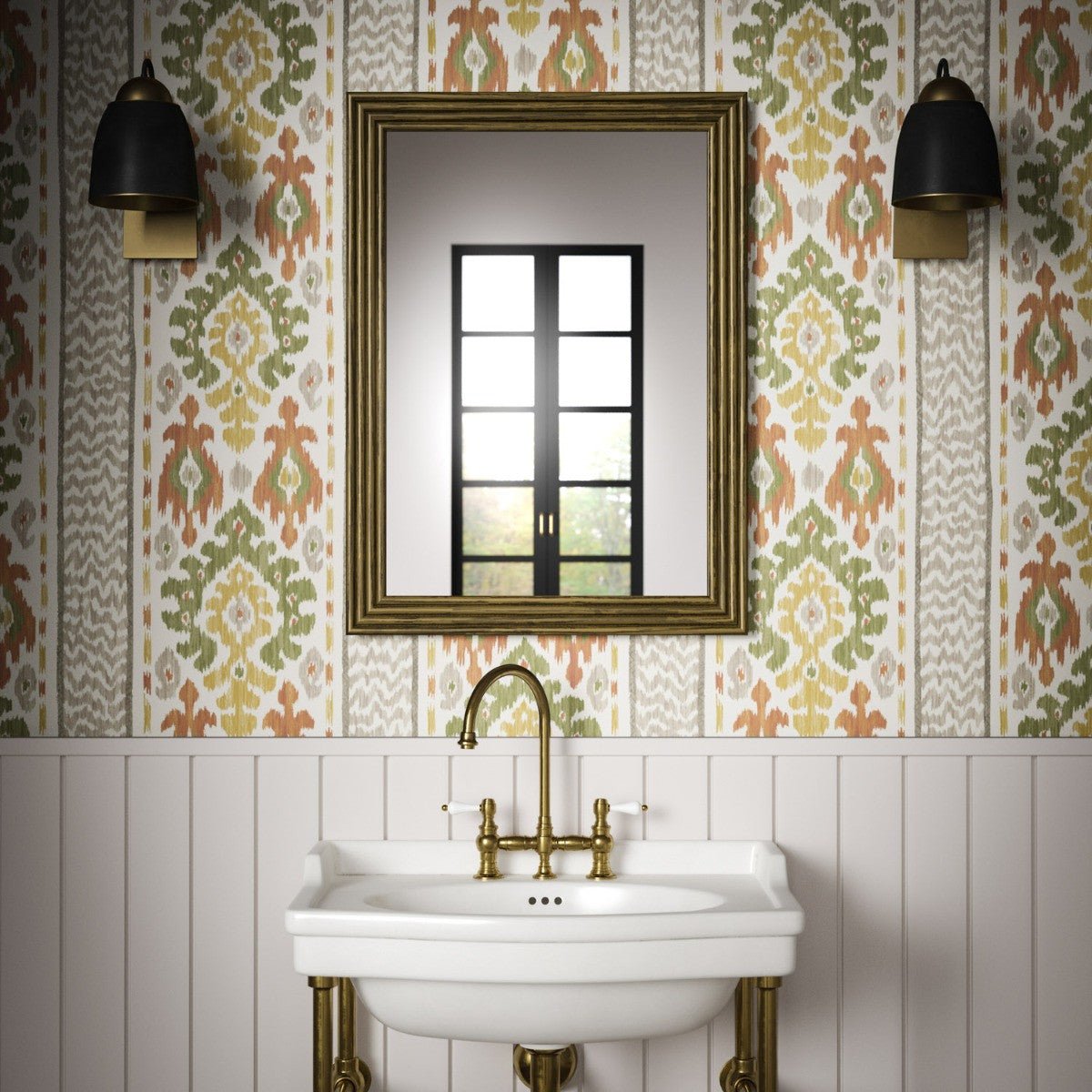 Khiva Wallpaper - Spice - Warner House - Premier Wallcovering