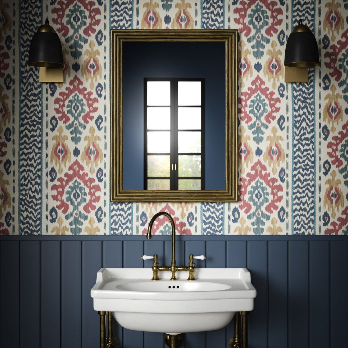 Khiva Wallpaper - Multi - Warner House - Premier Wallcovering