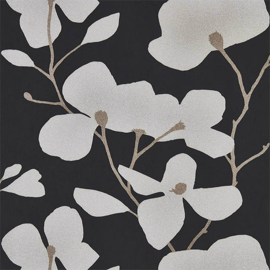 Kienze Shimmer Wallpaper - Steel/Graphite - HMWF111973 - Harlequin - Premier Wallcovering