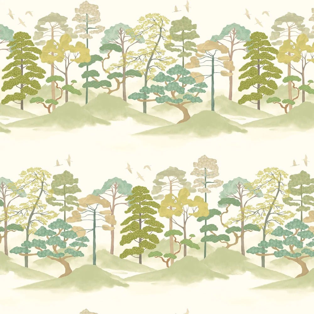 Kigi Wallpaper - Olivine - Ohpopsi - HAN50117W - Premier Wallcovering