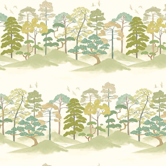 Kigi Wallpaper - Olivine - Ohpopsi - HAN50117W - Premier Wallcovering