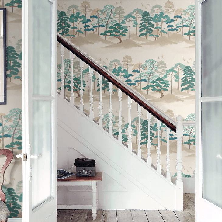 Kigi Wallpaper - Peacock Mix - Ohpopsi - HAN50118W - Premier Wallcovering